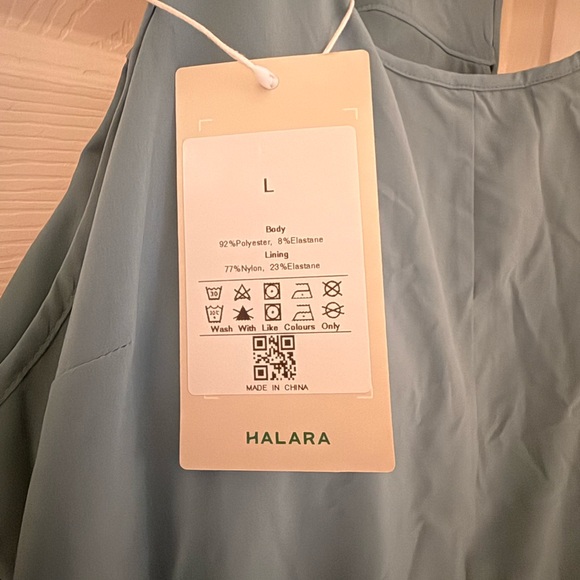 HALARA Blue High Low Dress - Picture 3 of 4